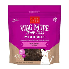 Load image into Gallery viewer, Grain Free Meatballs Lamb Recipe Dog Treat 14oz