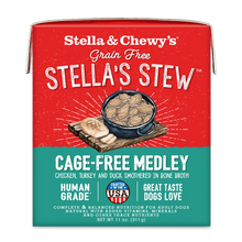 Load image into Gallery viewer, Stella's Stews Cage-Free Medley Wet Dog Food 11oz