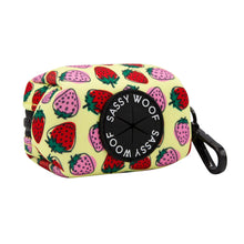 Load image into Gallery viewer, Strawberry Fields Furever Poop Bag Holder