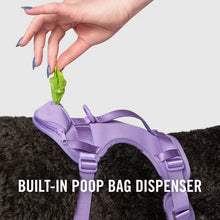 Load image into Gallery viewer, The Everything Harness with Poop Dispenser (Lavender)