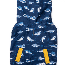Load image into Gallery viewer, Shark Attack Reversible Raincoat - WAGSUP