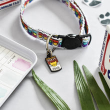 Load image into Gallery viewer, Andy Pawhol Artist Cat Collar