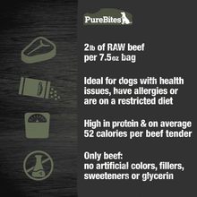 Load image into Gallery viewer, Beef Jerky Treats 213g