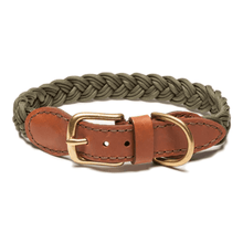 Load image into Gallery viewer, Braided Olive Collar