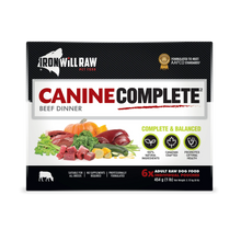 Load image into Gallery viewer, Canine Complete Beef Dinner 6lb