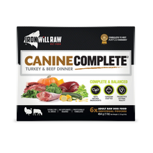 Load image into Gallery viewer, Canine Complete Turkey & Beef Dinner 6lb