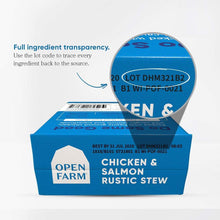 Load image into Gallery viewer, Chicken & Salmon Rustic Stew 12.5oz
