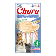Load image into Gallery viewer, Churu Purees Cat Treats (Tuna) 4 pack