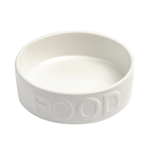 Load image into Gallery viewer, Classic Food White Bowl