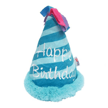 Load image into Gallery viewer, Crinkle Birthday Hat Plush