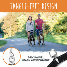 Load image into Gallery viewer, Double Dog Leash Rope Handle