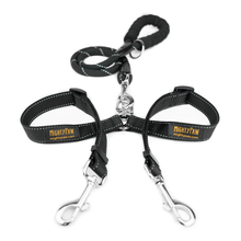 Load image into Gallery viewer, Double Dog Leash Rope Handle