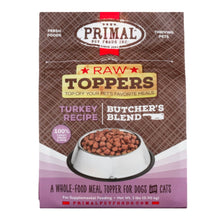 Load image into Gallery viewer, Frozen Turkey Butchers Blend Topper Dog & Cat 2lb