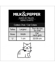 Load image into Gallery viewer, Iguania Kaki Leather Cat Collar (30cm)