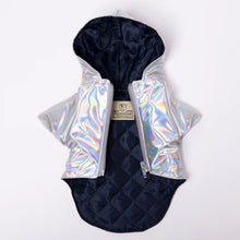 Load image into Gallery viewer, Lamé raincoat