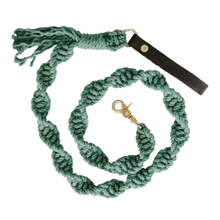 Load image into Gallery viewer, Macrame Dog Leash | Teal