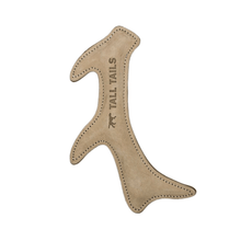 Load image into Gallery viewer, Natural Leather & Wool Antler Toy 11"