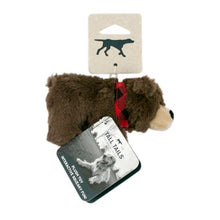 Load image into Gallery viewer, Plush Bandana Bear Squeaker Toy 5"