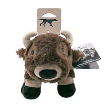 Load image into Gallery viewer, Plush Buffalo Squeaker Toy 9"
