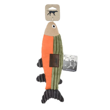 Load image into Gallery viewer, Plush Fish Squeaker Toy 12"