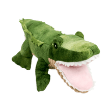Load image into Gallery viewer, Plush Gator Crunch Toy 15"