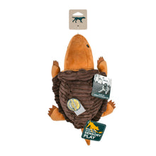Load image into Gallery viewer, Plush Snapping Turtle Crunch Toy 15"