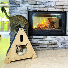 Load image into Gallery viewer, Stella Cat Teepee with Scratching Post