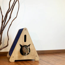 Load image into Gallery viewer, Stella Cat Teepee with Scratching Post