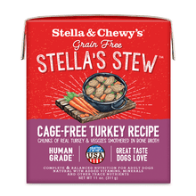 Load image into Gallery viewer, Stella's Stews Cage-Free Turkey Recipe Wet Dog Food 11oz