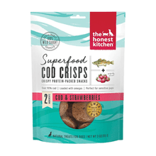 Load image into Gallery viewer, Superfood Cod Crisps - Cod & Strawberry 3oz