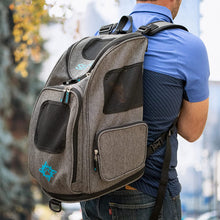 Load image into Gallery viewer, Travel 2-in-1 Backpack Pet carrier (up to 16lb)