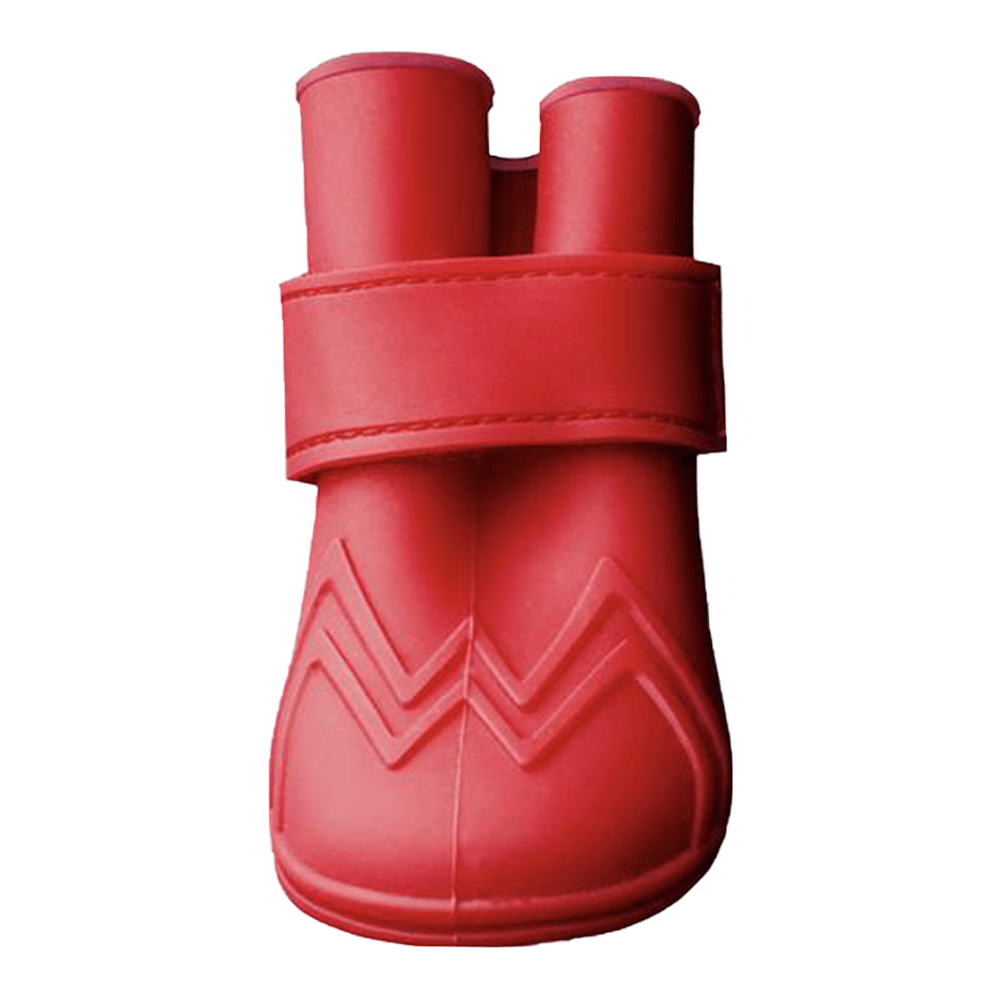 Unlined Wellies Dog Boots (Red) – WAGSUP