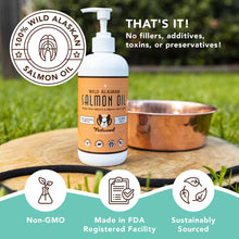 Load image into Gallery viewer, Wild Alaskan Salmon Oil