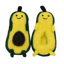 Load image into Gallery viewer, Felted Wool Avocado