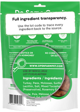Load image into Gallery viewer, Dehydrated Turkey Treat 4.5oz