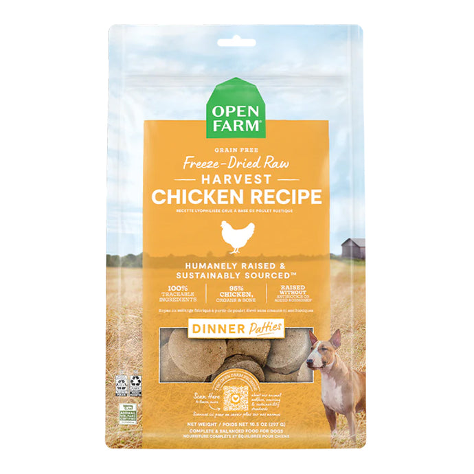 Chicken Freeze Dried Raw Patties 17.5oz