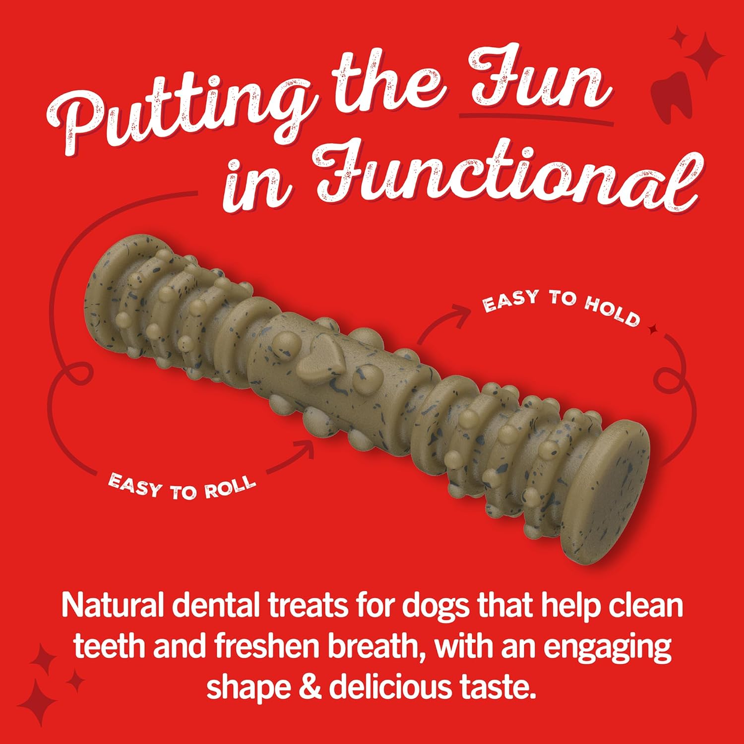 Load image into Gallery viewer, Dental Delights Chicken & Parsley Flavor 4-in1 Dental Treats for Dogs 5.5oz