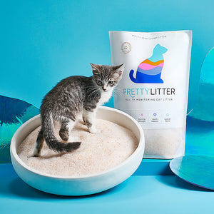 PrettyLitter Health Monitoring Cat Litter 8lb