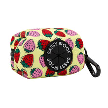 Load image into Gallery viewer, Strawberry Fields Furever Poop Bag Holder
