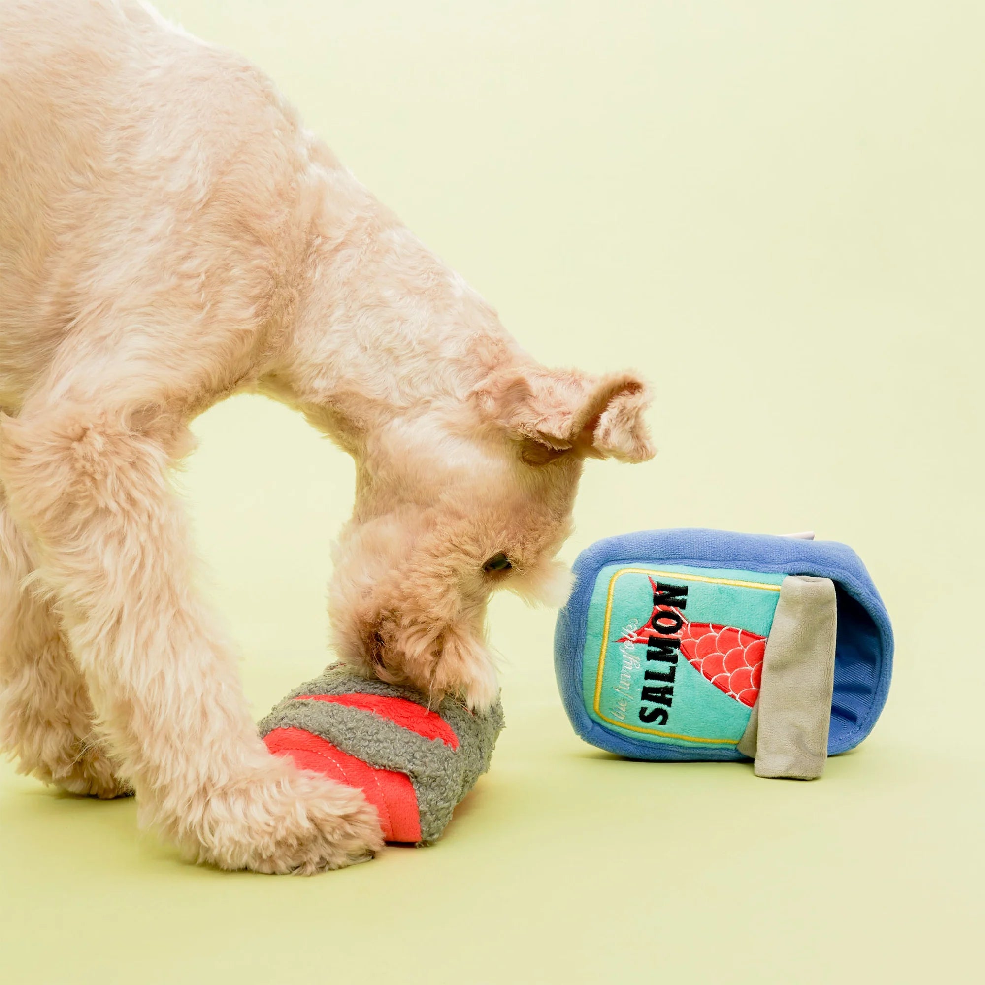 Load image into Gallery viewer, Tinned Salmon Nosework Toy