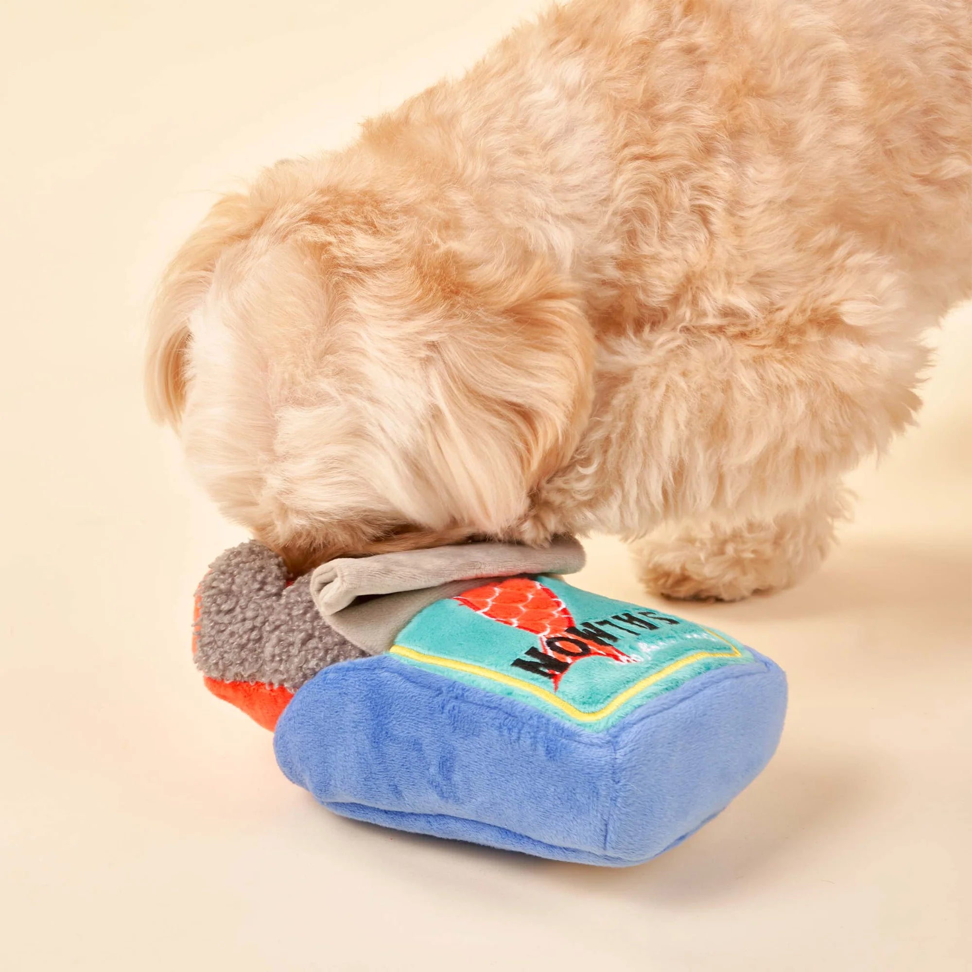 Load image into Gallery viewer, Tinned Salmon Nosework Toy