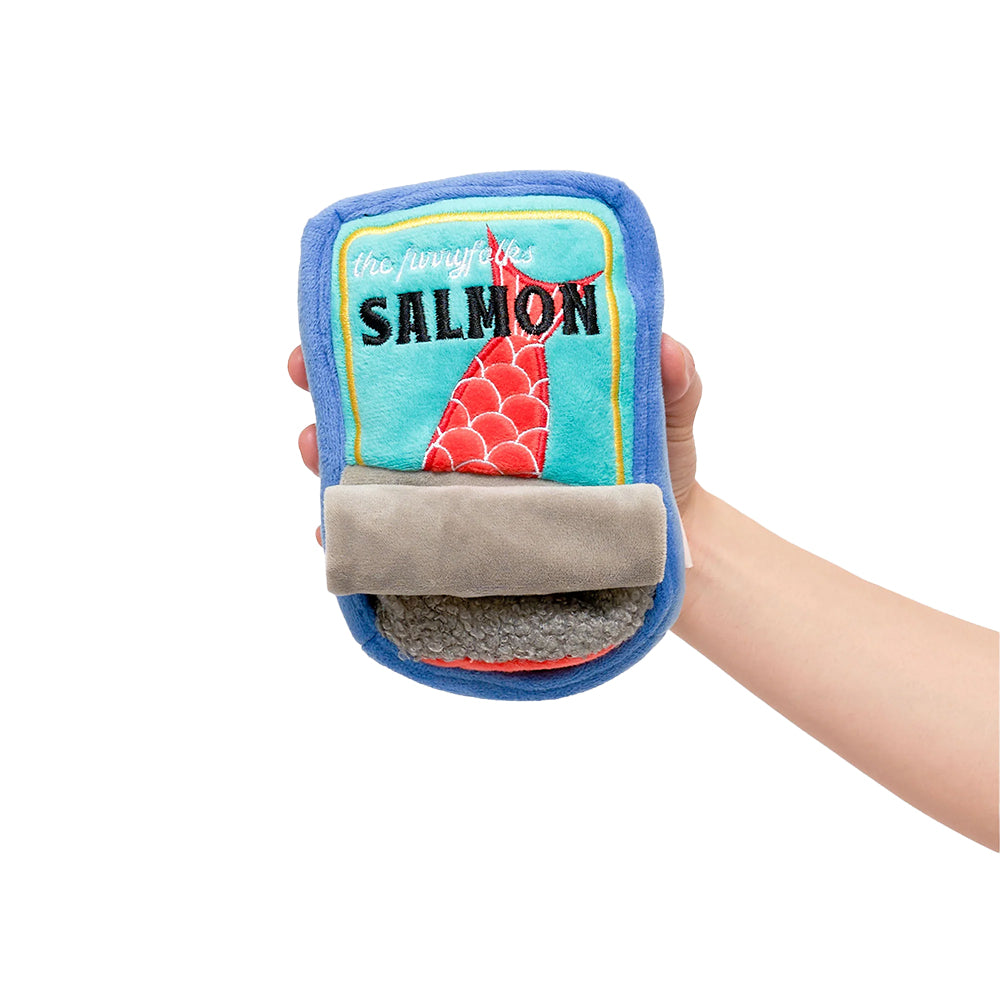 Load image into Gallery viewer, Tinned Salmon Nosework Toy