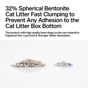 Tofu Coffee and Bentonite Mix Cat Litter 2.4kg