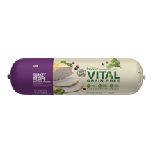 Load image into Gallery viewer, Vital Grain Free Turkey with Vegetables Fresh Dog Food 2lb
