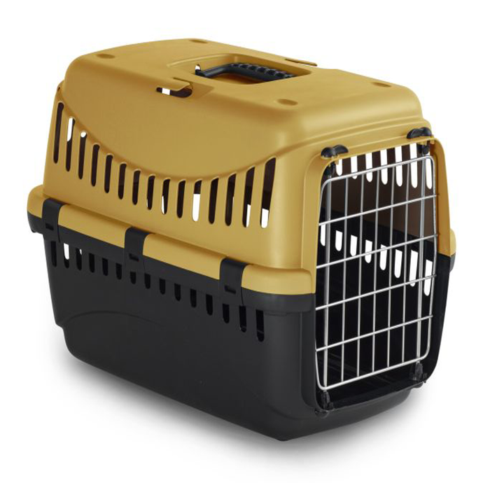 Gipsy Metal Door Pet Carrier Honey