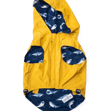 Load image into Gallery viewer, Shark Attack Reversible Raincoat - WAGSUP
