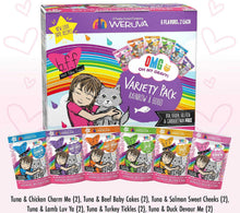 Load image into Gallery viewer, BFF OMG Rainbow Variety Pack 12 x 3oz Pouch - WAGSUP
