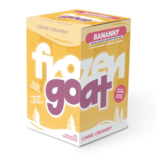 Load image into Gallery viewer, Bananny Frozen Goat Canine Creamery
