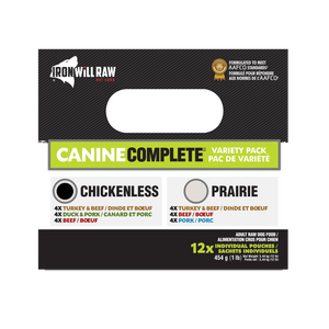 Canine Complete Chickenless Variety Pack 12lb