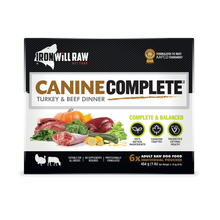 Load image into Gallery viewer, Canine Complete Turkey &amp; Beef Dinner 6lb
